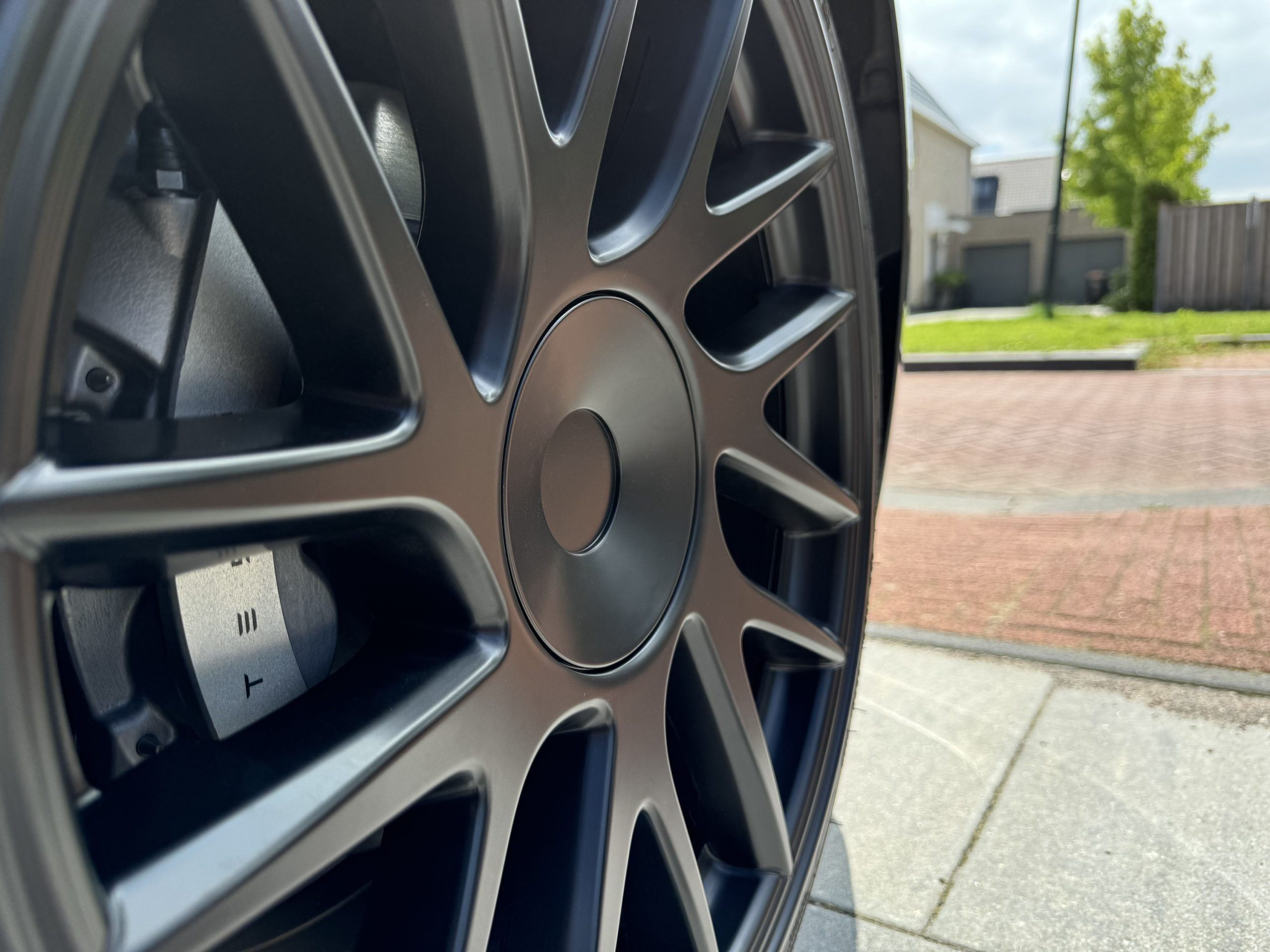 Tesla Model 3 Highland Wieldoppen, 18 inch Photon Design, Mat Zwart